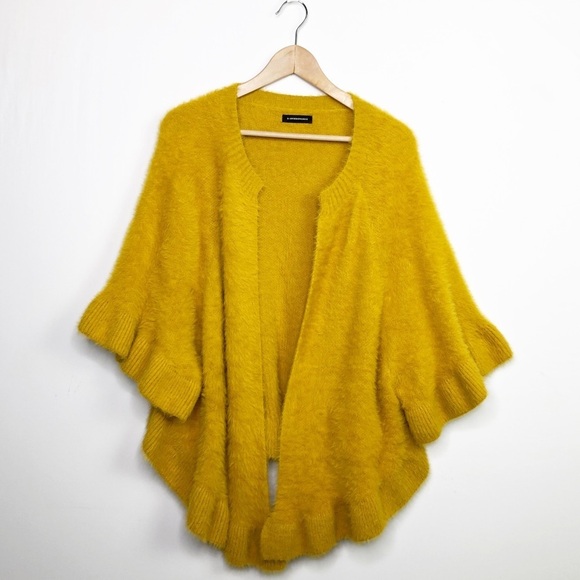 Anthropologie marigold ruffled Open closure kimono - Picture 12 of 15